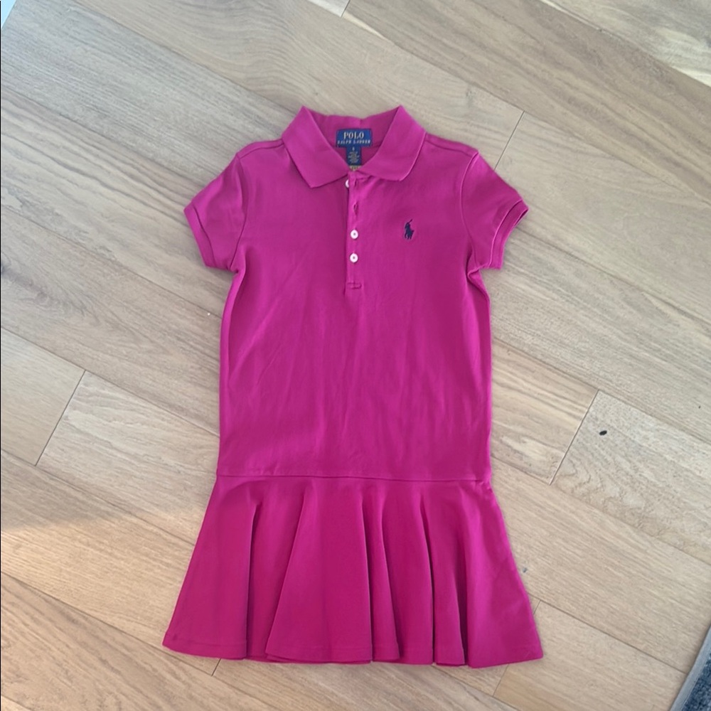 Polo by Ralph Lauren Kids Pink Polo Dress EUC